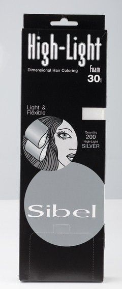 Sibel Highlight Foam 30cm Zilver 4333171