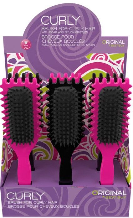 Sibel Borstel Curly Brush Display P005720