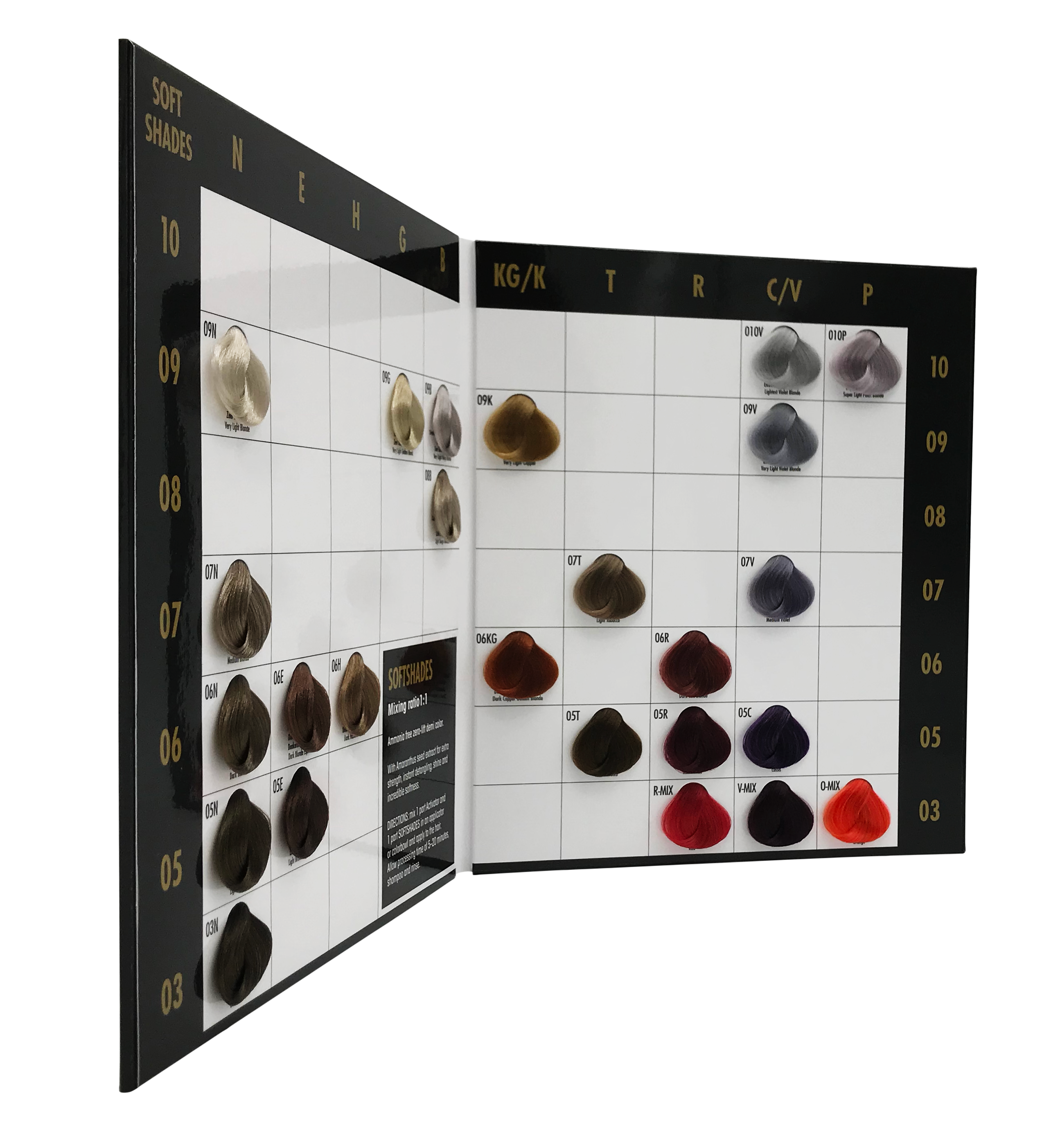 KIS Royal KIS SoftShades Kleurenkaart