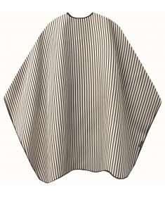 Trend-Design Kapmantel Barber zwart/wit 93024