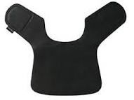 Trend-Design Knipkraag Comfort plus zwart 99152