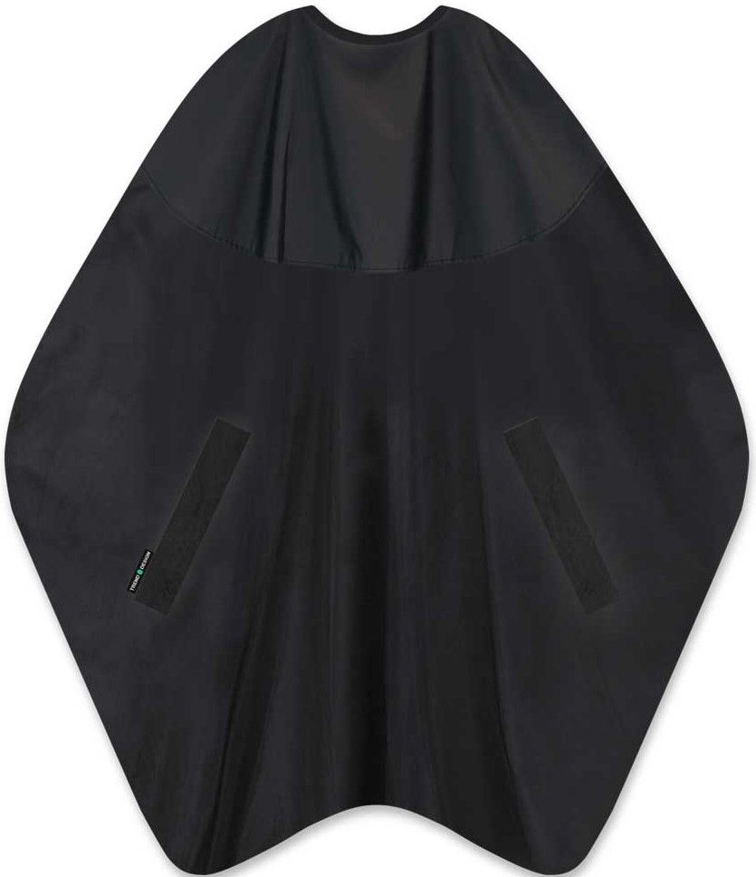 Trend-Design Kapmantel Balayage Zwart 92205