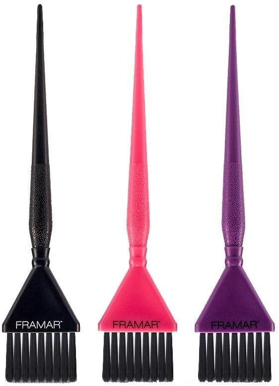 Framar Triple Threat Set Set- Pink, Purple, Black 3pcs