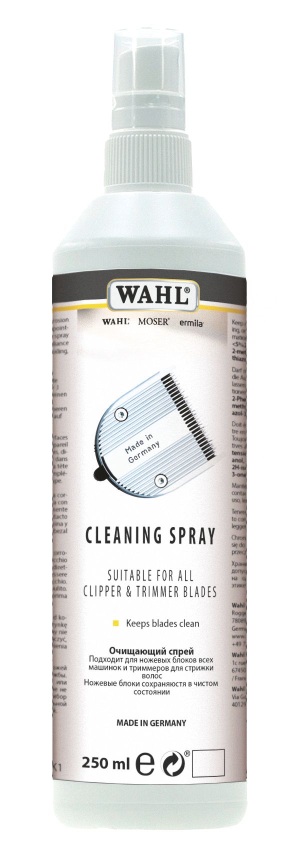 Wahl Cleaning Spray 250ml 4005-7052